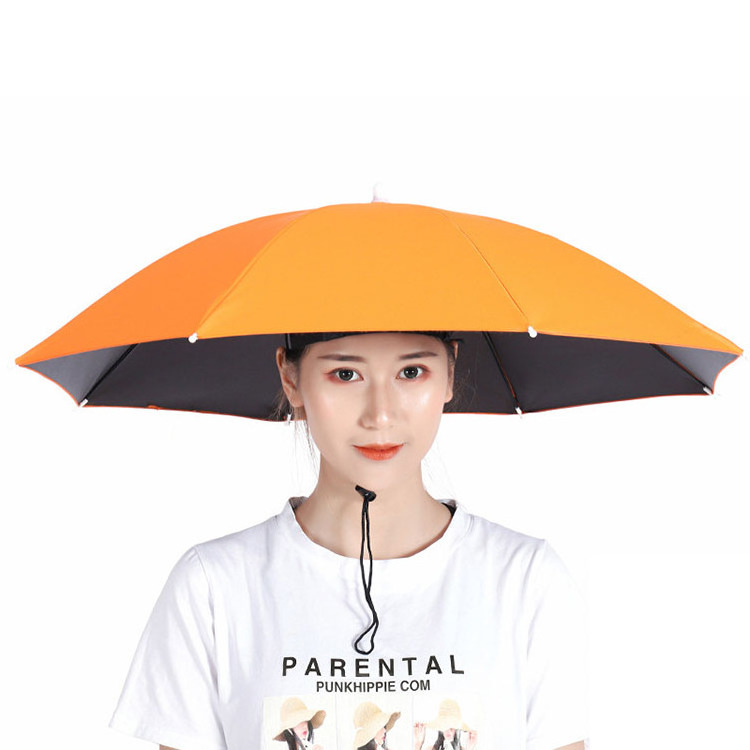 CHUVABAND 15 Inch 8 K Diameter 69 CM Cap Umbrella Promotional Paraguas Parapluie Wholesale Plain Child Hat Cap Umbrella For Kids