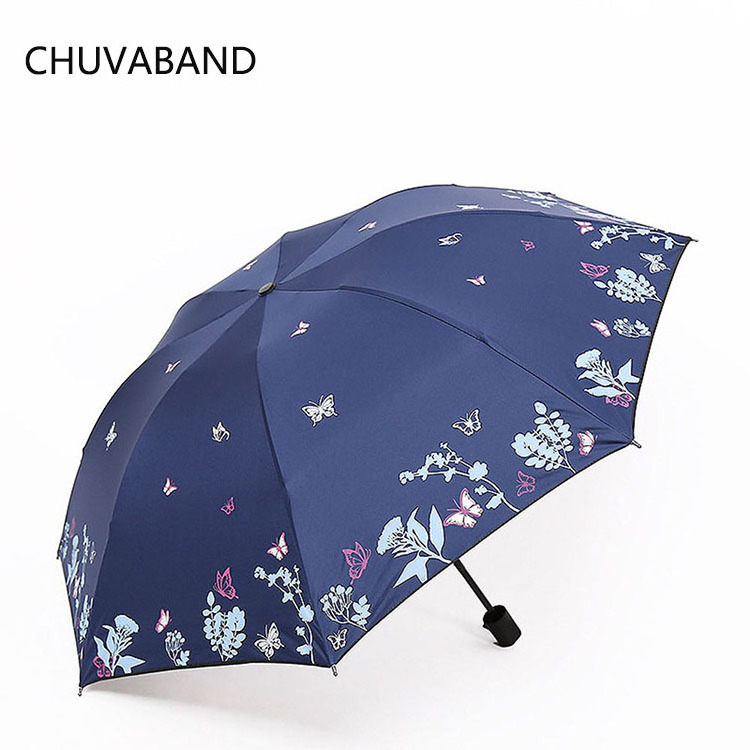 CHUVABAND Hot Sales Butterfly Umbrella High Quality Premium Umbrella New Woman Umbrellas