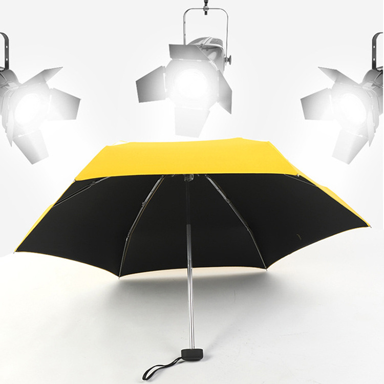 CHUVABAND 19 Inch 6k Light Weight 5 Fold Minin Umbrella Custom Print Logo Ladies Umbrella For Gift Promotional