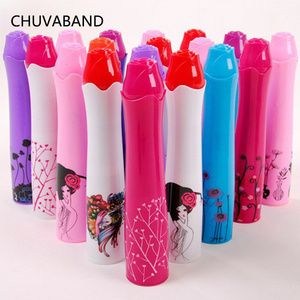 CHUVABAND 21Inch 8k Cheap Custom Wedding Souvenirs Rose Vase Umbrella Parasol Gift Rose Shape Bottle Umbrella For Wholesale