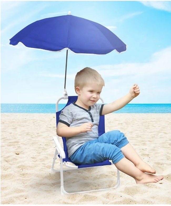 Folding Baby Kids Children Beach Chair with Umbrella