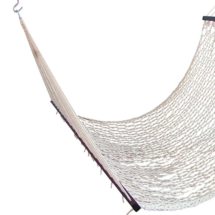 High quality Hanging double cotton rope soft hammock Portable Camping Hammock indoor garden hammock