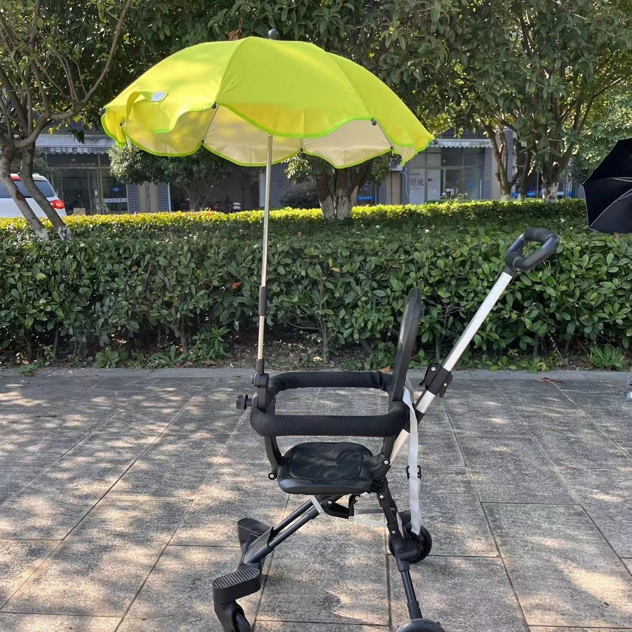 Adjustable Sunshade Sun Protection Umbrella for Baby Stroller Clamp Sun Umbrella