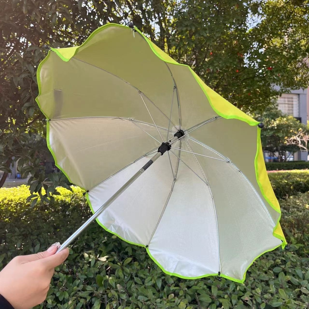 Adjustable Sunshade Sun Protection Umbrella for Baby Stroller Clamp Sun Umbrella