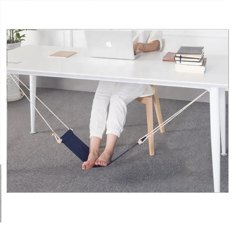 Office Use Foot Relaxing Hammock Under Desk Foot Rest Hammock