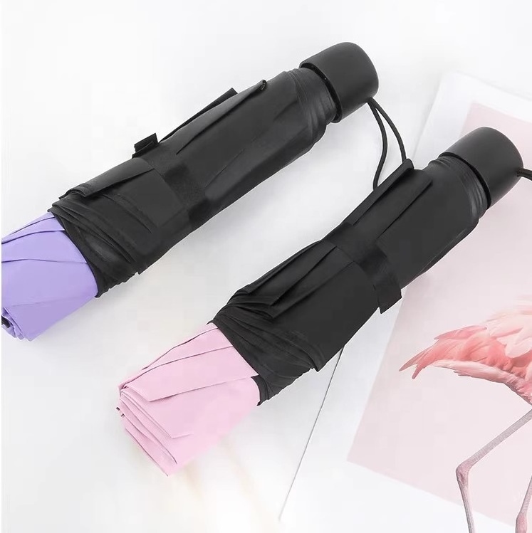 Magic umbrella Sun/rain protection folding umbrella with UV protection