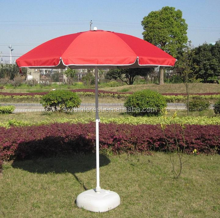 sun folding beach umbrella with umbrella base