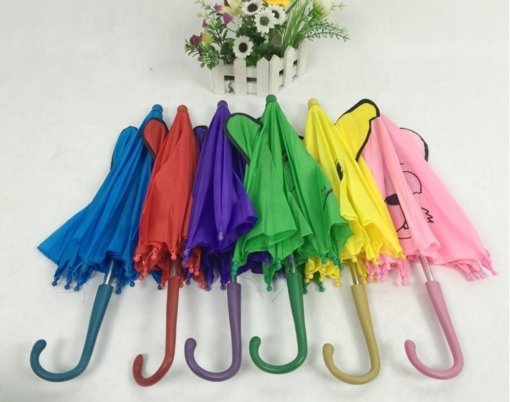 various colorful cute animal design kids toy umbrella for fun