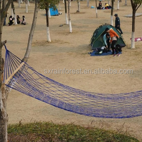 durable nylon rope mesh hammock net