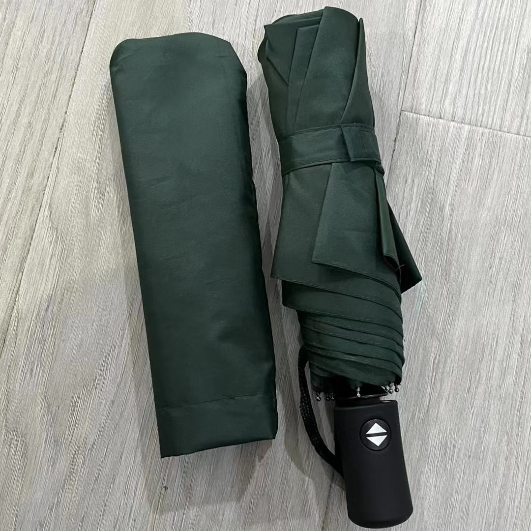 Windproof Light Automatic Strong Portable Wind Resistant Small Folding Backpack Umbrella for Rain Men and Women