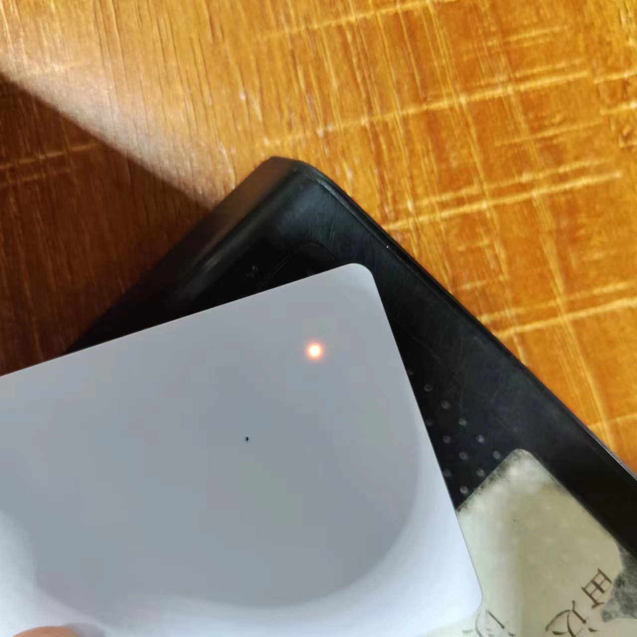 Printable NTAG 213 215 216 Rfid NFC Card with Led Light for access control wristband card/ Credit Card Cashless Payment