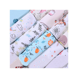 New 40S Cotton Combed Double-sided Cotton Wool Calico Baby Cartoon Pattern Comfortable Clothes Fabric