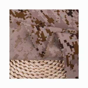 No MOQ Cheaper multicam pattern Polyester-cotton sateen twill printed camouflage fabric for desert training clothing