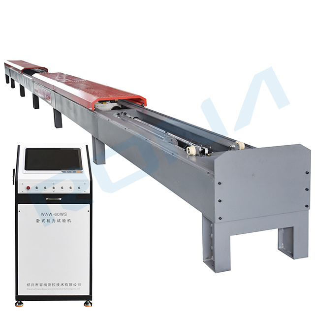 Servo microcomputer control horizontal tensile force stand testing machine 600KN Wire Rope Testing Bed