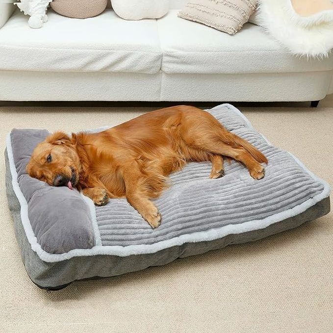 Custom Pet Bed Soft Washable for Dogs and Cats Rest anti anxiety dog bed