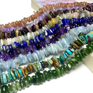 Wholesale Loose Beads 8-12mm DIY Irregular Natural Chip Stone Beads Colored Crystal Stone Beads For Jewelry Making