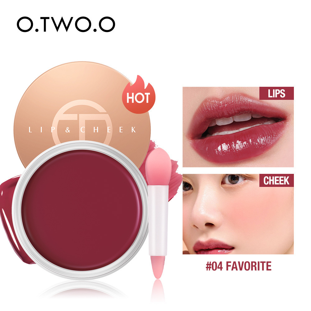 O.TWO.O private label Aqua Lip Cheek Honey Lipstick Watery Mirror Lip Glaze Lipstick wholesale