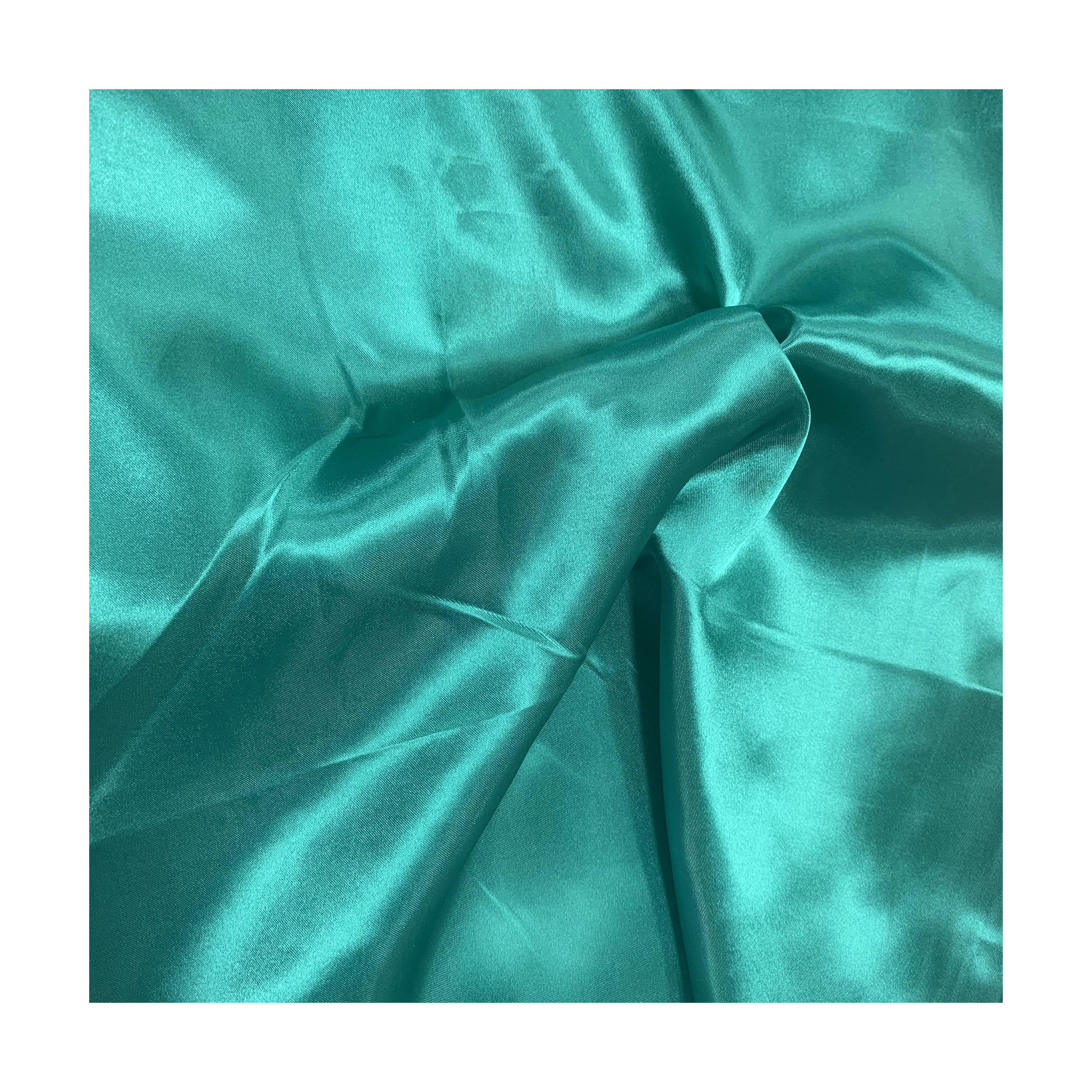 Imitated Silk Satin Fabric Dense Charmeuse Bridal Fabric Solid For Wedding Dress