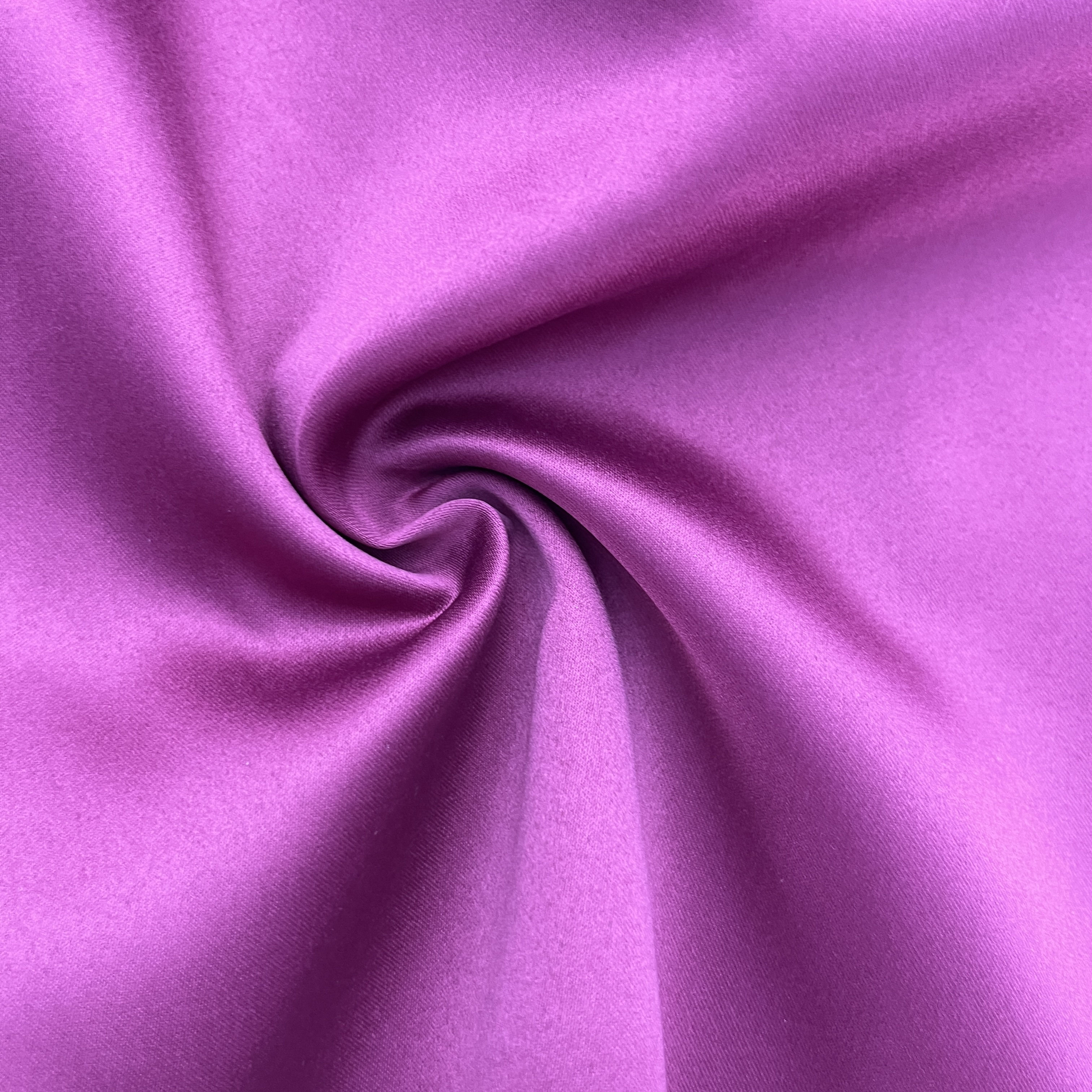 Micro-Elastic Imitated matte Satin Fabric Dense Charmeuse Bridal Fabric Solid For Wedding Dress