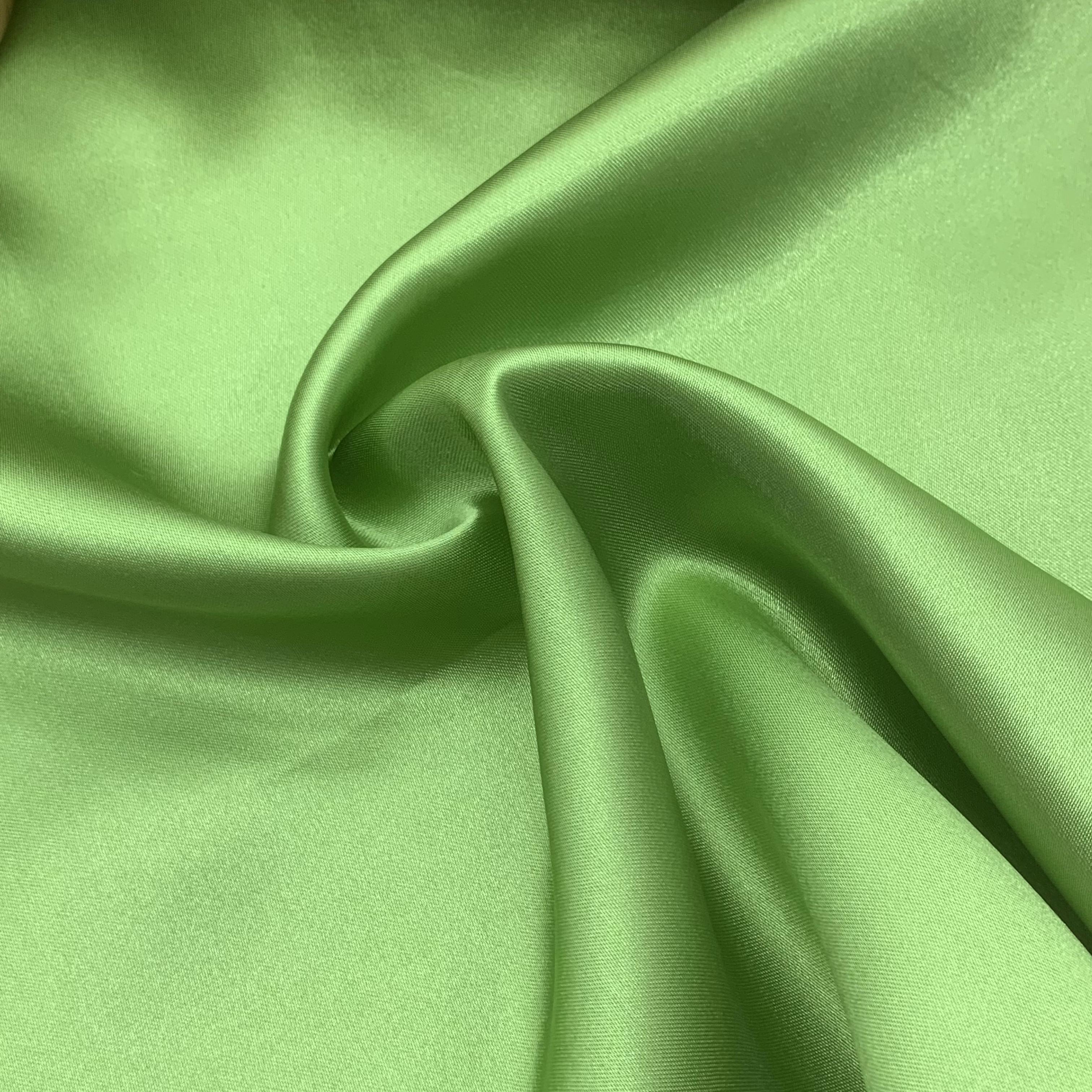 Imitated Silk Satin Fabric Dense Charmeuse Bridal Fabric Solid For Wedding Dress