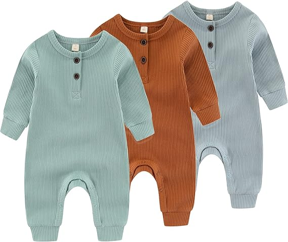 New Soft Baby Bodysuit Clothing Full Sleeve Cotton Baby Jumpsuit Baby Cotton Rompers