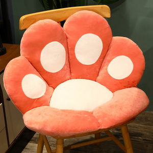 SHUANGLI Wholesale price portable seat stadium folding cushion chair cat paw pillow cushions household