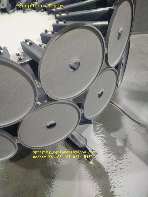 graphite plate zirconia/yttria plasma spray in hard alloy field, plasma coating machine