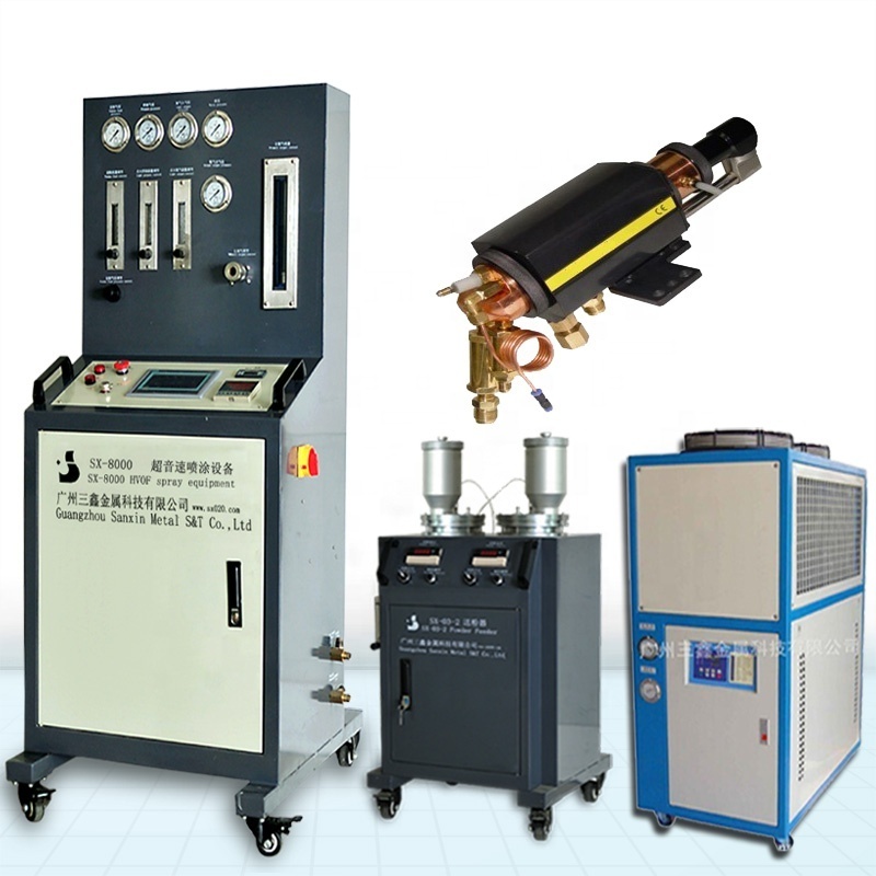 HVOF thermal paint machine, HVOF tungsten carbide powder coating machine HVOF ,spray tungsten carbide powder plating machine