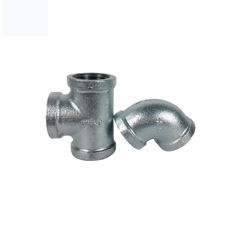 20mm/25mm Galvanized Malleable Iron Cast Solid Elbow Electrical Conduit Pipe Fitting