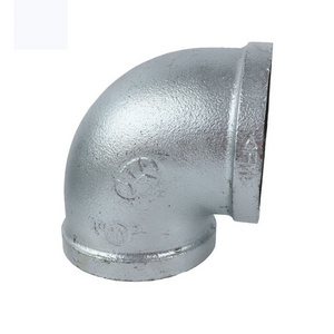 Hot selling wholesale high quality craftsmanship casting galvanised malleable iron pipe fittings elbow