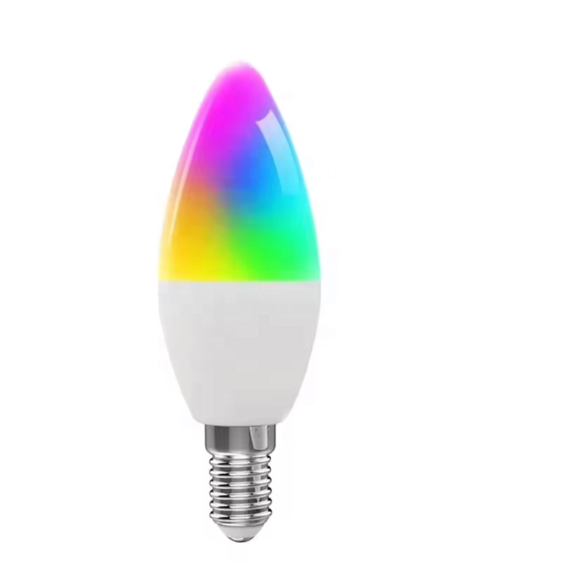 High Quality Bedroom Smart Bulb Support Intelligent and Tuya Smart Life App Control E14 Smart Wifi Led Light Bulb