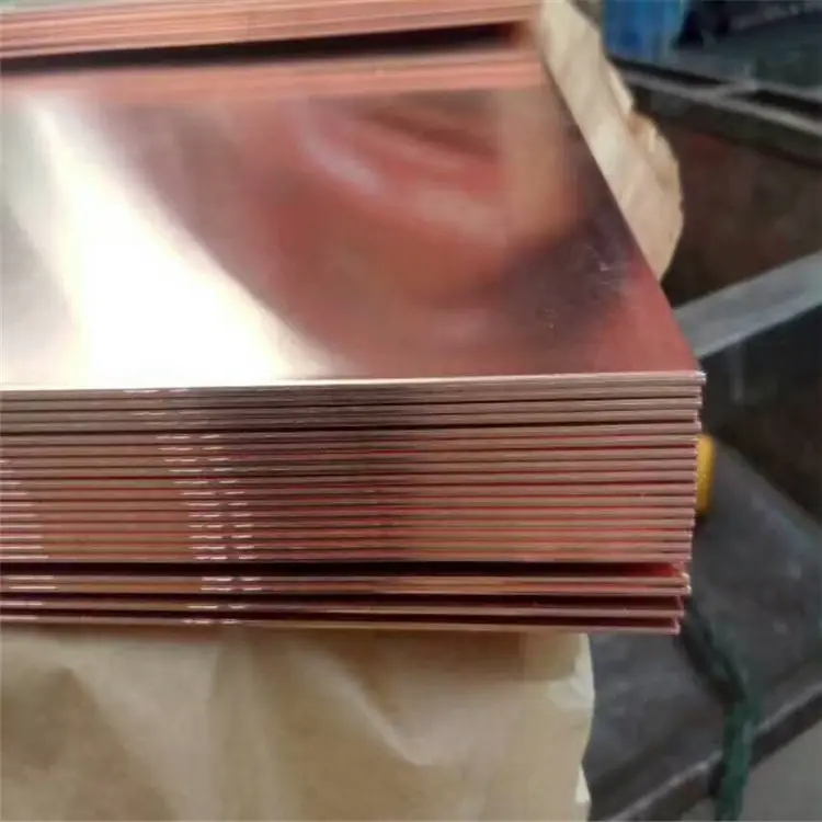 ASTM Hot sale Solid copper sheet 1mm thickness pure copper plate