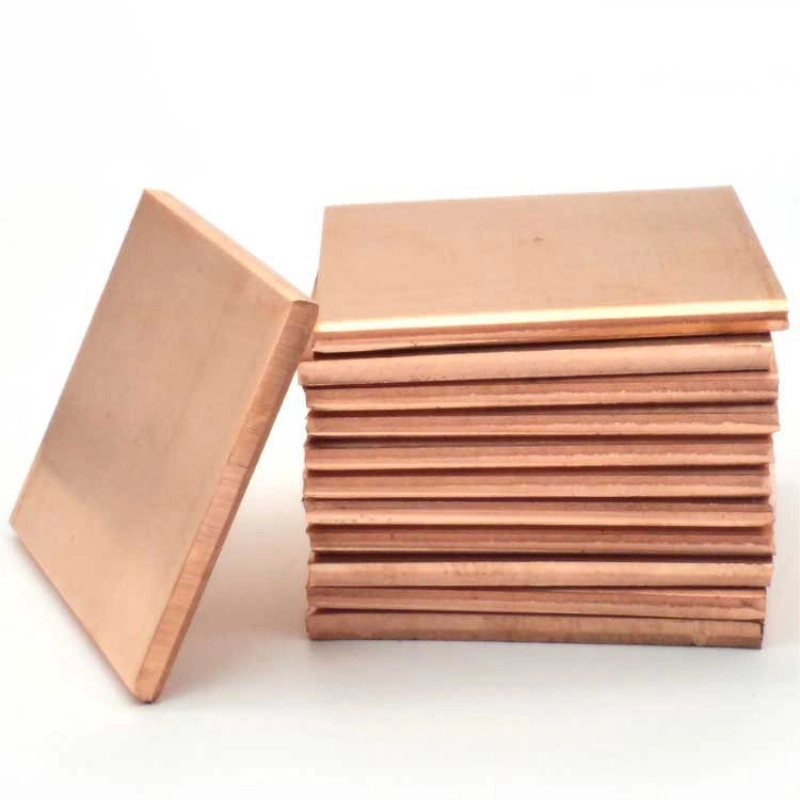 Pure Copper 3mm 5mm 20mm thickness 99.99% Copper Cathodes T2 4x8 copper Plate sheets Supplier