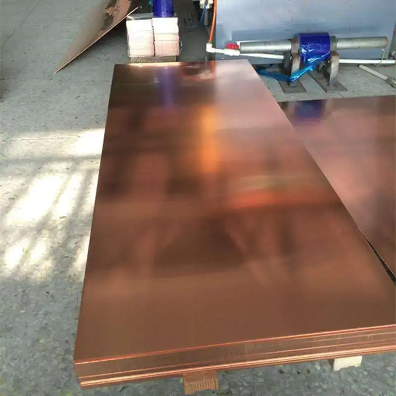 ASTM Hot sale Solid copper sheet 1mm thickness pure copper plate