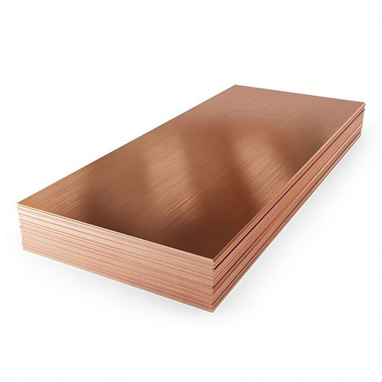 LME Price Hot Selling 1mm 2mm Pure Copper Sheet Decorative Brass Copper Plate Sheet