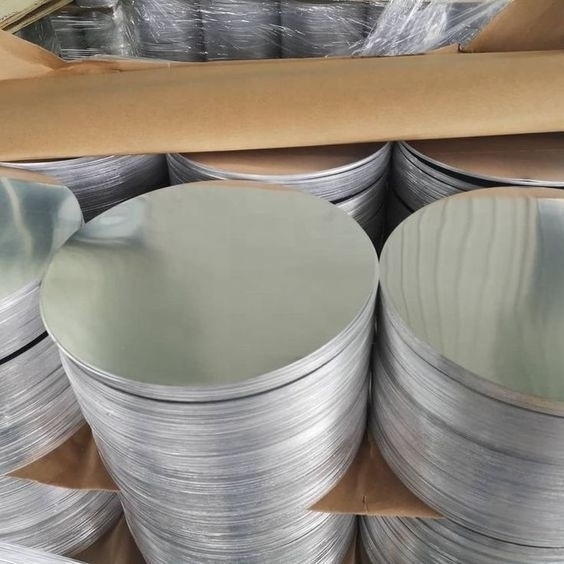 Wholesale 1050 1060 1100 3003 3004 Aluminum Round Disk Aluminium Plate Circles for Pressure Cooker Road Sign