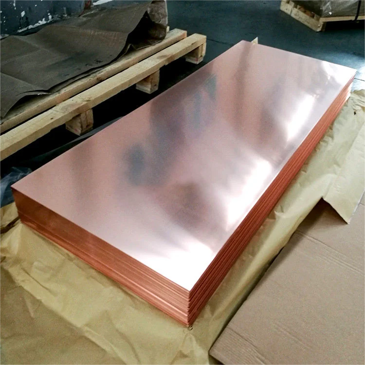 Pure Copper 3mm 5mm 20mm thickness 99.99% Copper Cathodes T2 4x8 copper Plate sheets Supplier