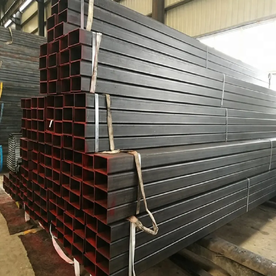 properties square tube 20x20 25x25 40x40 50x50 galvanized steel rectangular pipe