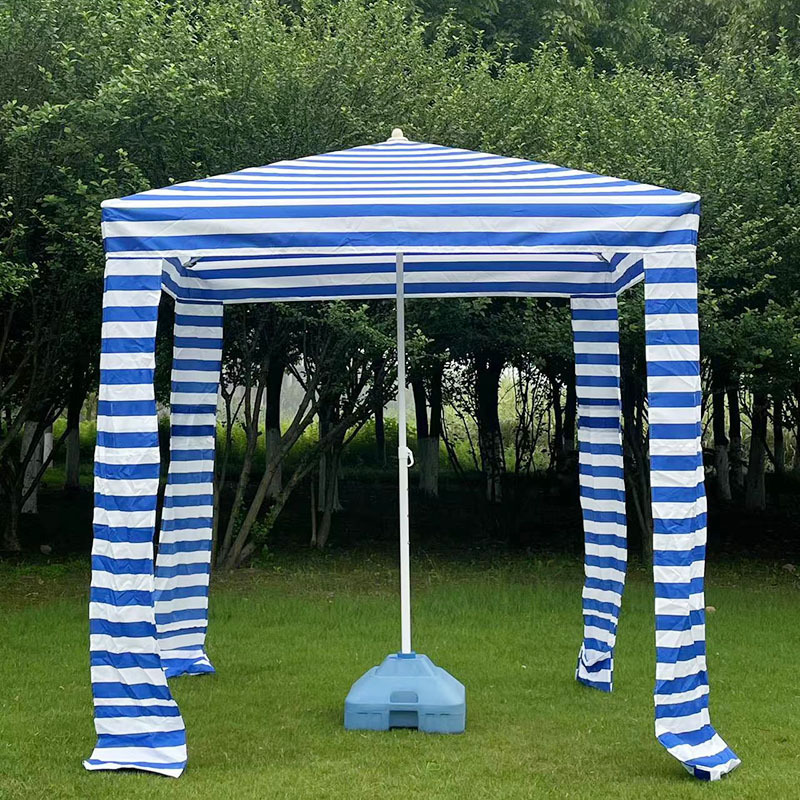 factory price Square patio parasol Umbrella for Outdoor Cool Beach Umbrella Cabana Tents