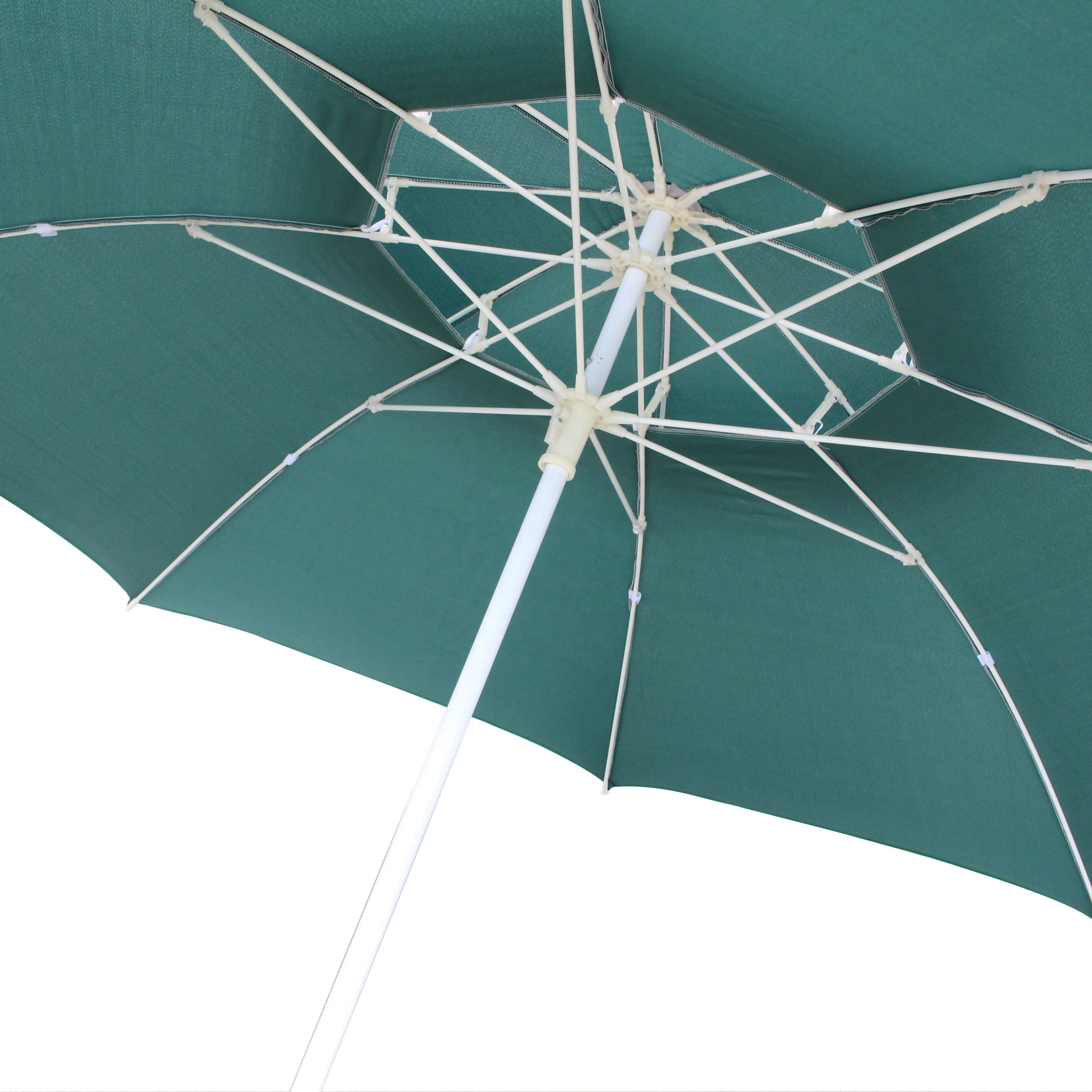 2023 Sun And Waterproof Material Fabric Double Layer Garden Parasol Umbrella With Logo Printing