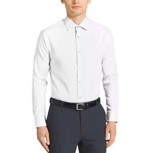 New Arrival Performance Mens Wholesale 100% Cotton White Dress Shirts