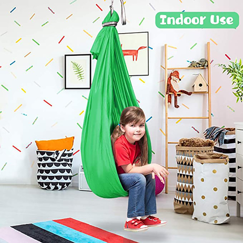 Popular 100*200cm Home Indoor Outdoor Baby Hammock Child Sensory Kids Swing Children Hanging Hammock