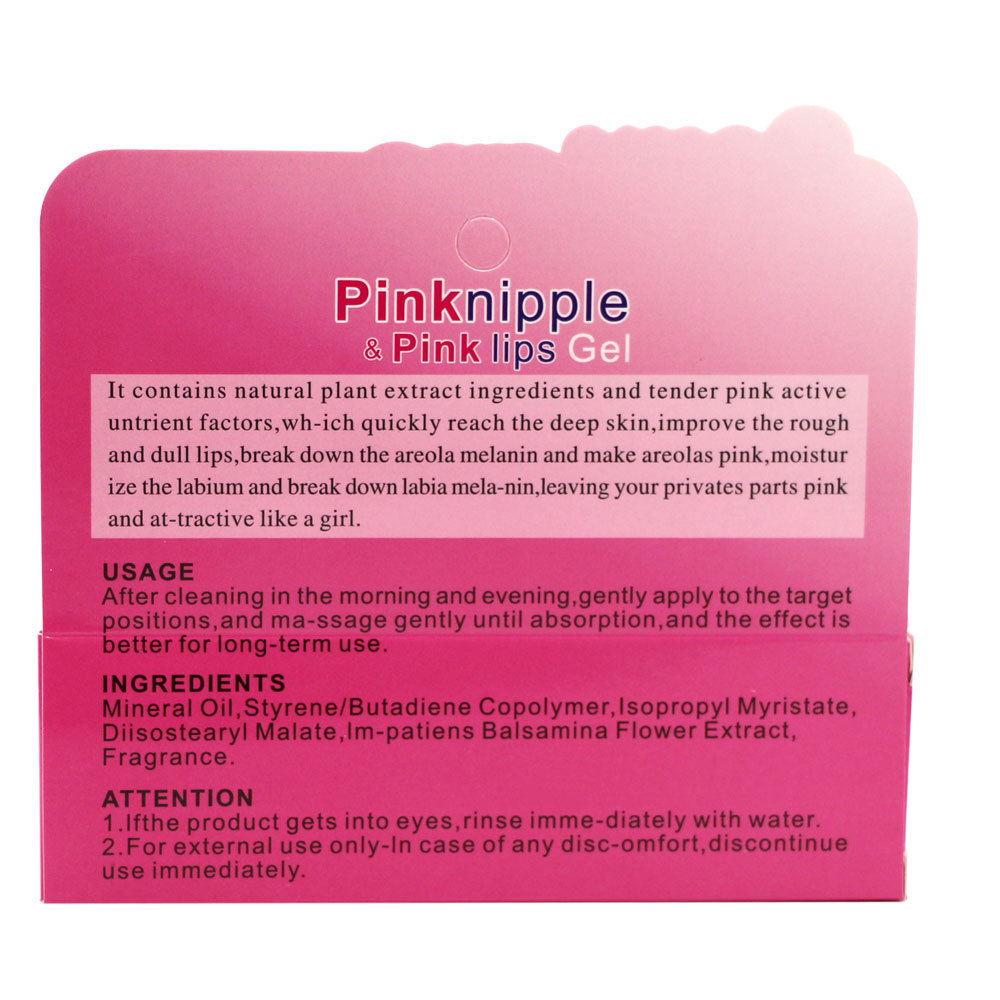 Hot High Quality 35ml Pink Nipple Lightening Whitening Cream for Private Parts