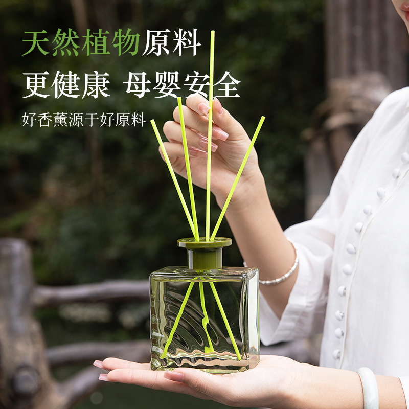 Hot selling deodorizing fragrance with long-lasting fragrance decoration water wave pattern tea fragrance no fire aromatherapy