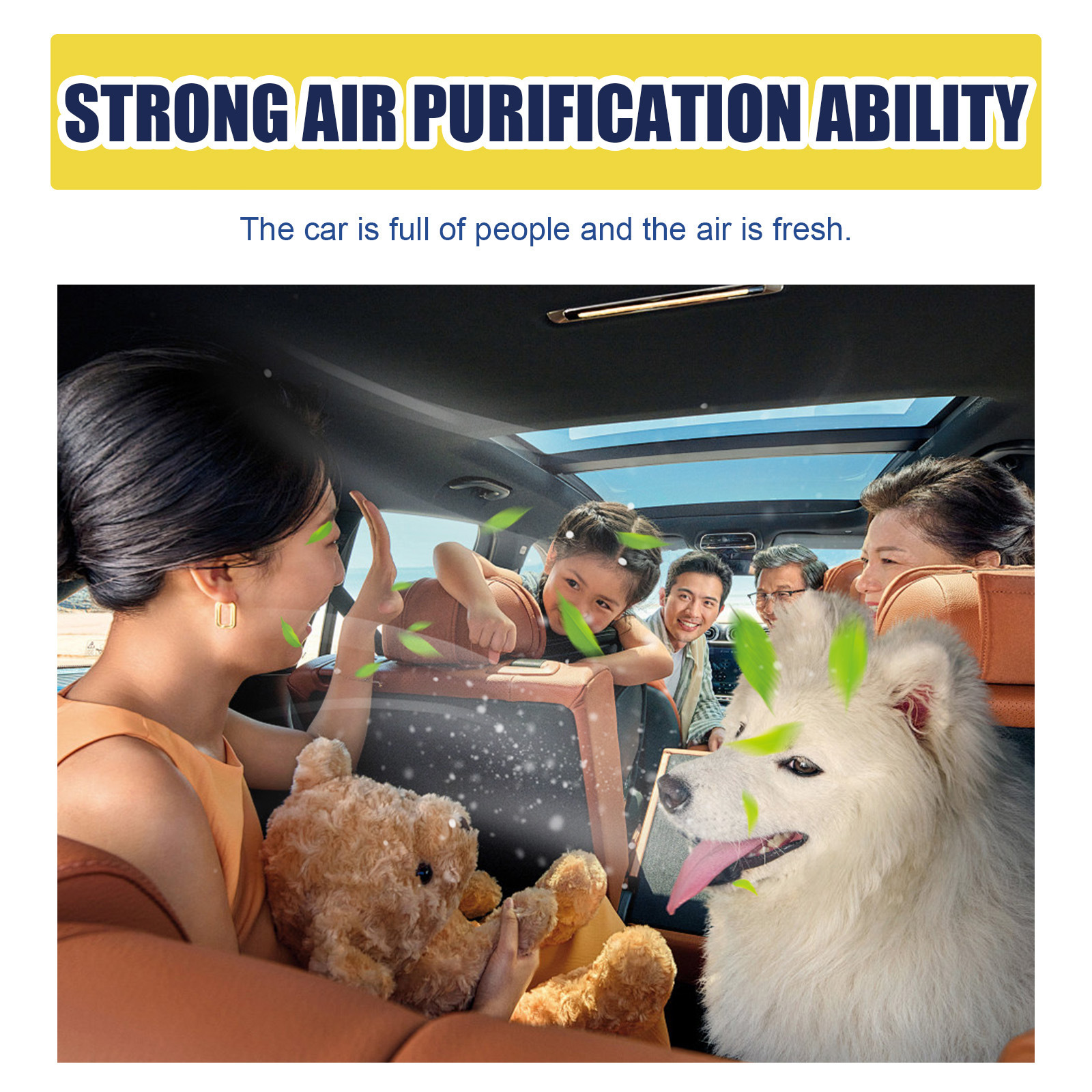 Wholesale in car odor removal in car air purifier fresh and fragrant long-lasting in car aromatherapy