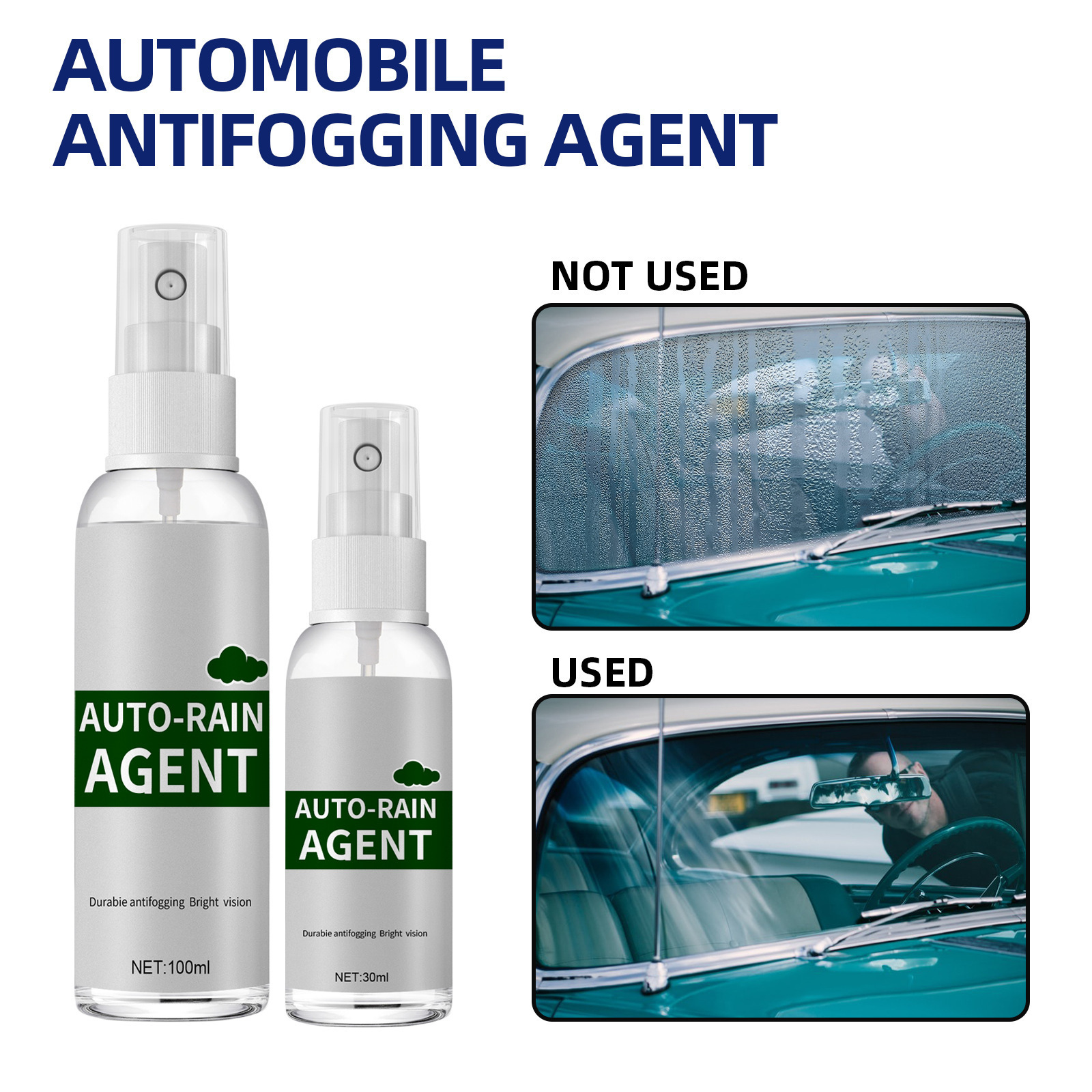 Wholesale Waterproof Antifogging Car Automotive Windshield Rainproof Spray Water Repellent Spray For Car Windows Glass