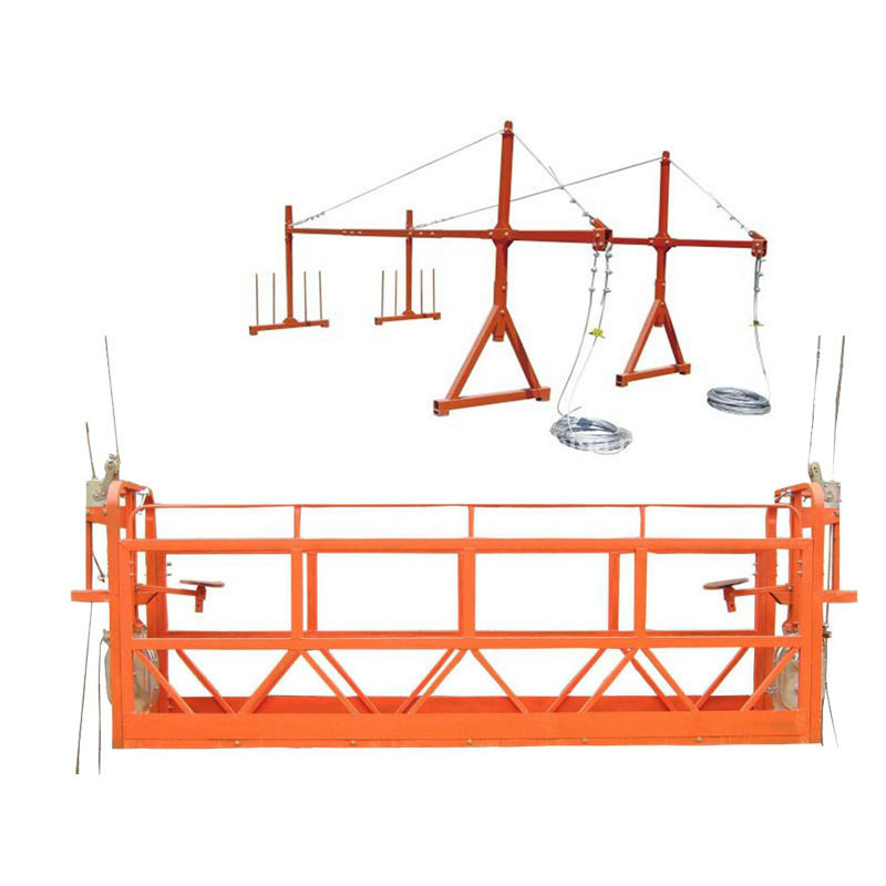 Building Suspended Platform Window Cleaning Electric Hanging Scaffolding