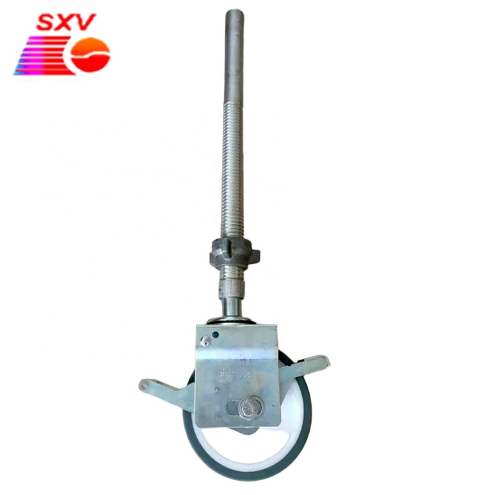 Wholesale factory price scaffolding heavy duty pu caster wheels