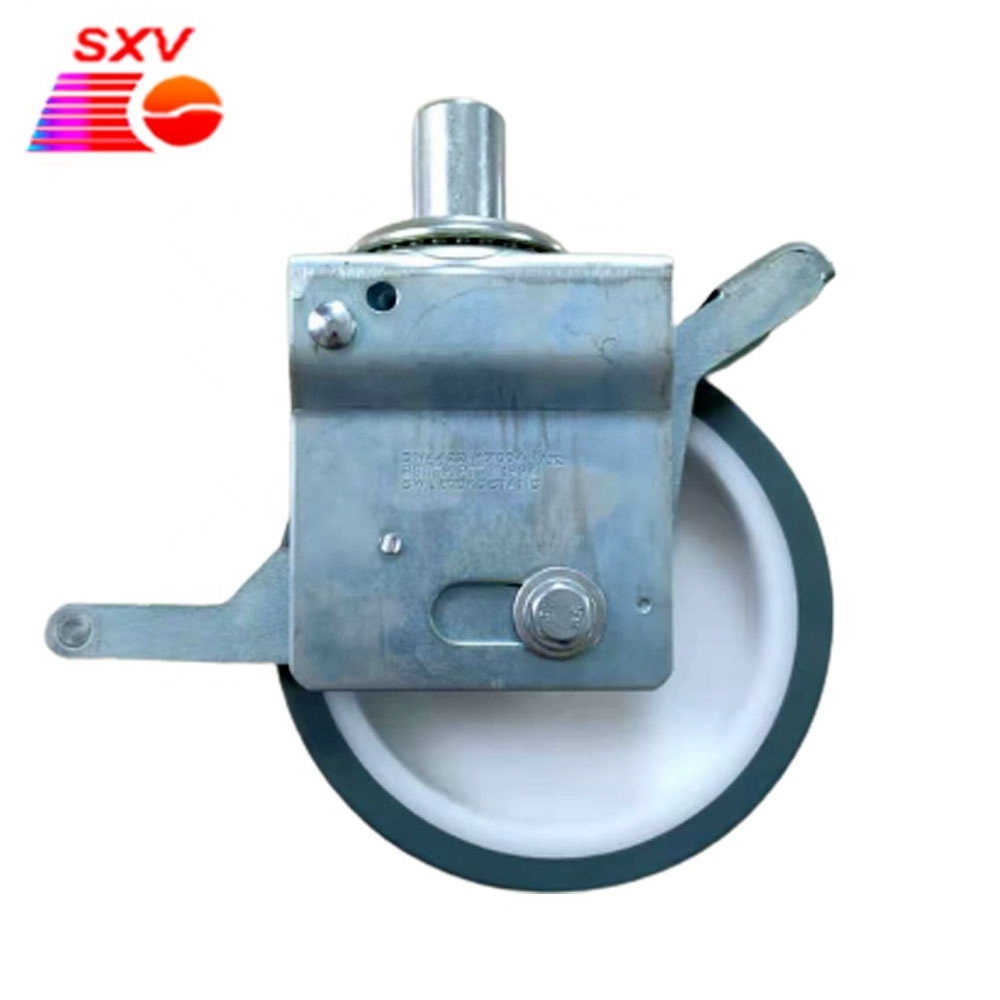 Wholesale factory price scaffolding heavy duty pu caster wheels