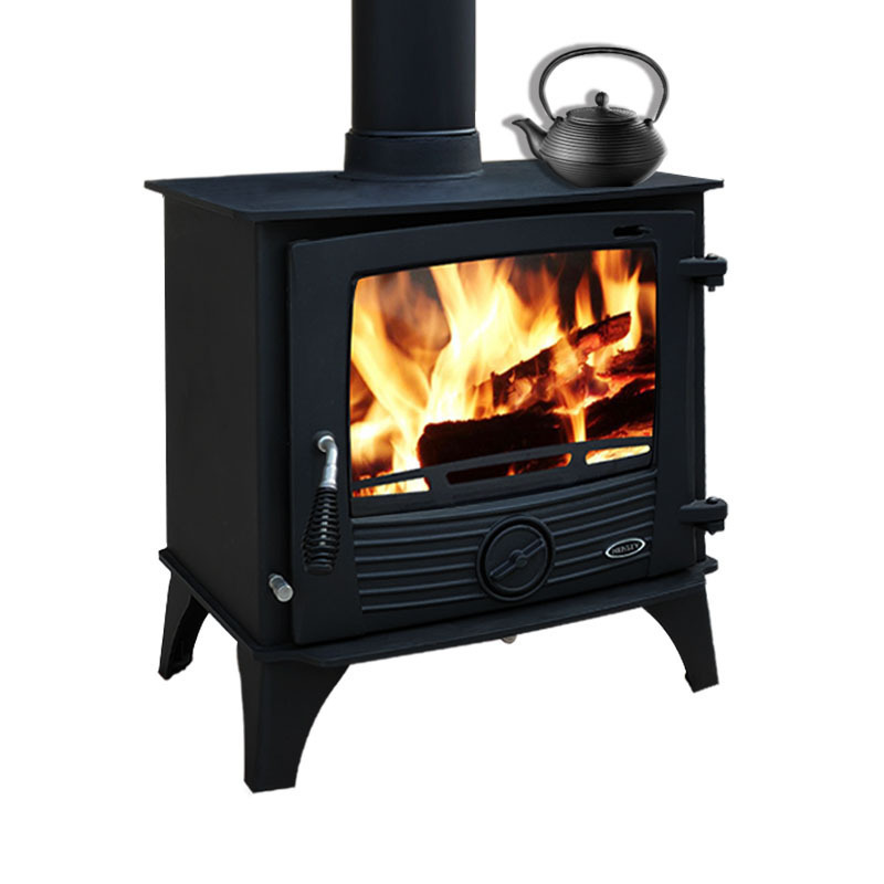 Freestanding Wood Stove can installed with radiators for home water tank table fireplace